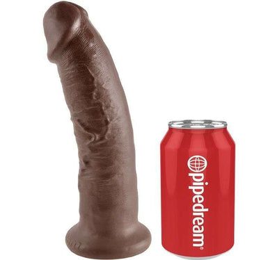 Dildo Realistico King Cock Marrone – Extra Sicuro e Ipoallergenico